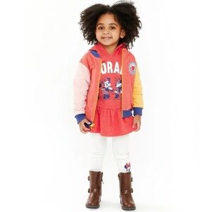 Minnie Mouse Baby and Toddler Girls Reversible Denim Jacket